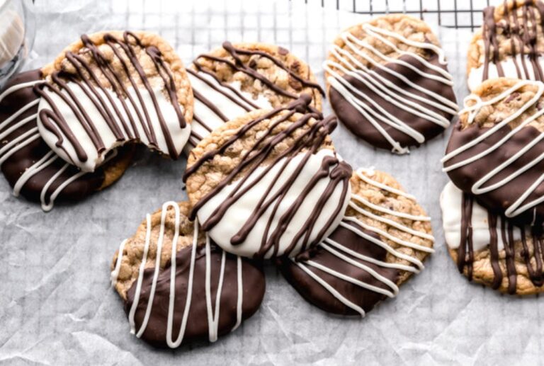 Dark Chocolate Dipped Cookies | Guest Post!